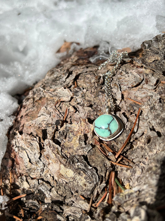 Desert Bloom Variscite Necklace