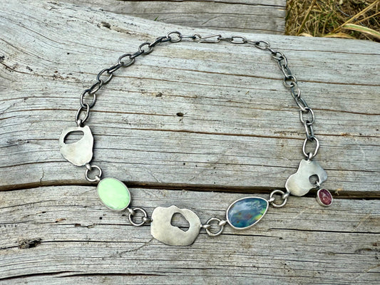 Recycled Sterling Silver Necklace