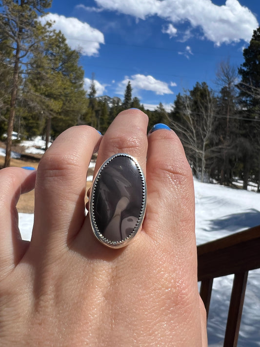 Willow Creek Jasper Ring - Size 8.5